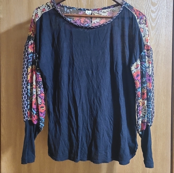 Anthropologie Tiny Raye Floral Boho Top - Picture 2 of 10